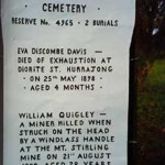Diorite King Cemetery Kurrajong