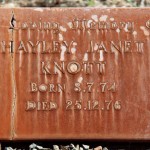 KNOTT Hayley Janet 